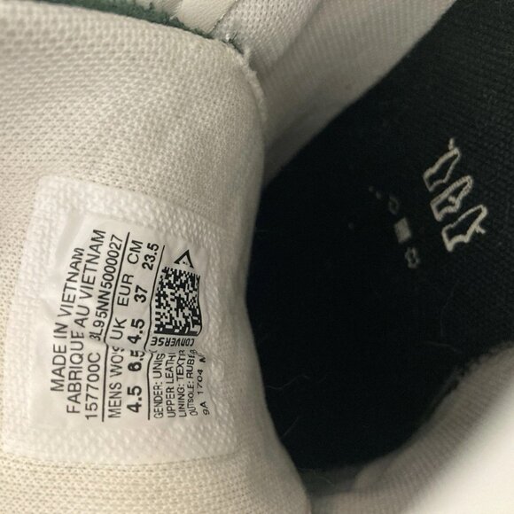 Converse One Star Mid Suede sneakers in a Ox green color Rare!! W 6.5/ M 4.5 - Picture 9 of 9